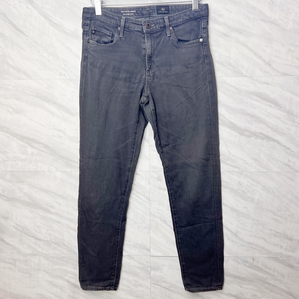 AG Adriano Goldshmeid The Stevie Ankle Straight Pants 26R